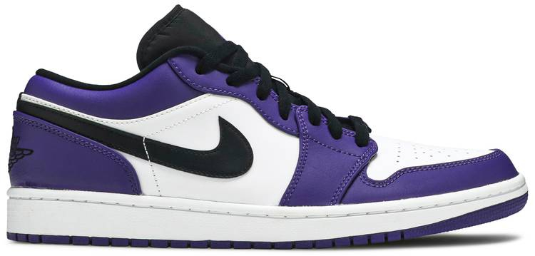 Air Jordan 1 Low  Court Purple  553558-500 - Sneaker Replica Workshop