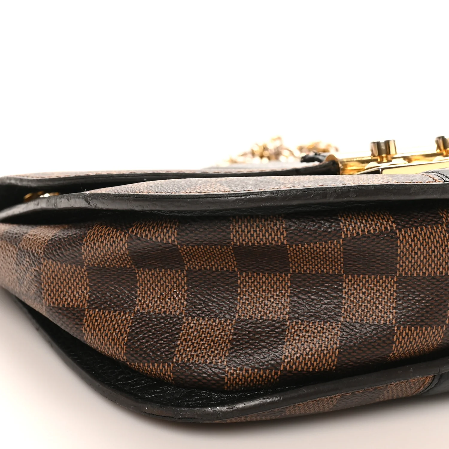 Damier Ebene Cuir Taurillon Wight Black - Top Club