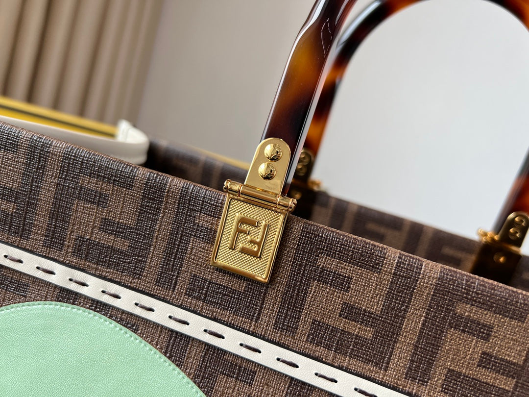 Fd Sunshine Shopper Meduim Bag - Top Club