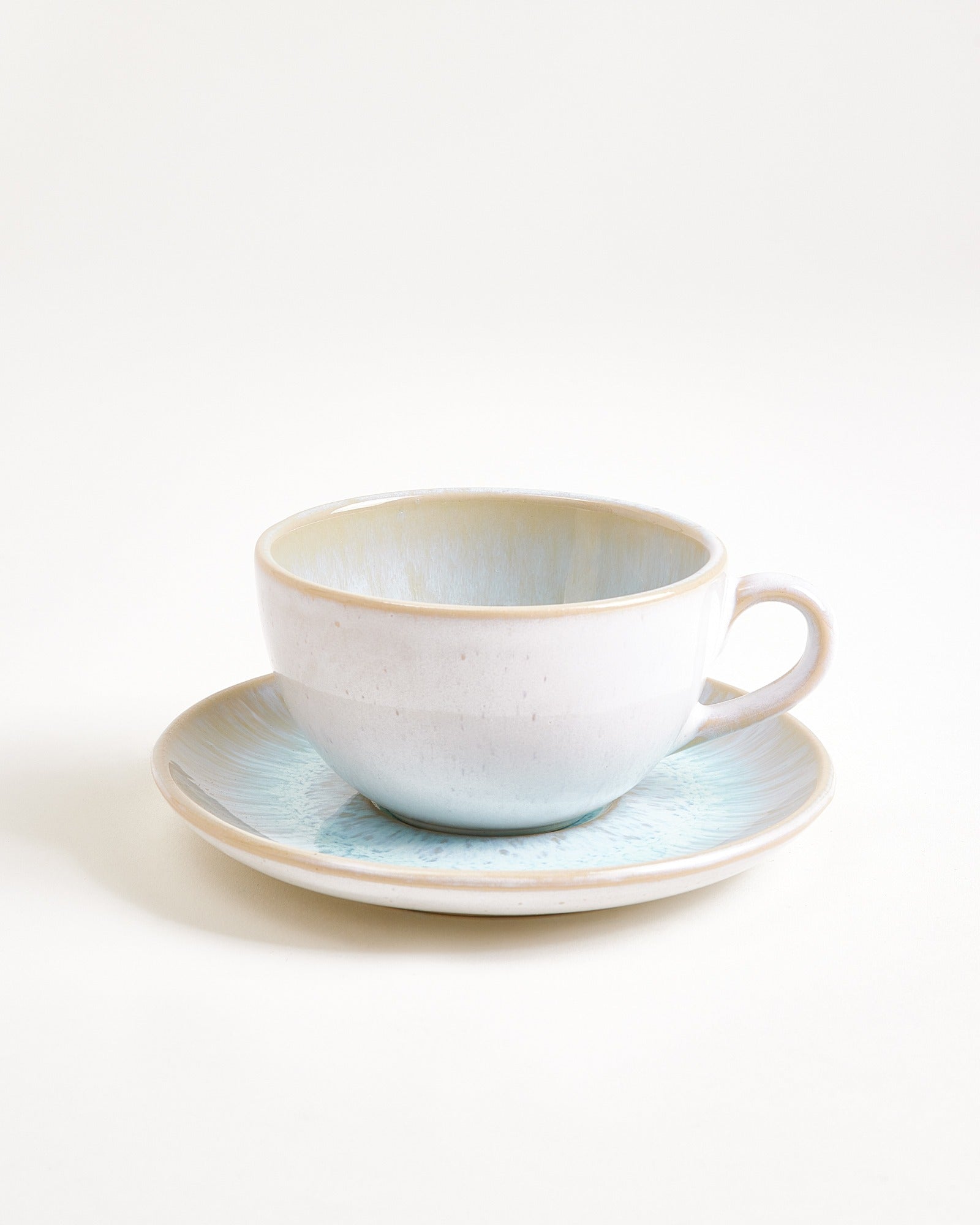 Areia Cappuccinotasse & Untertasse klein classic azur 6er-Set