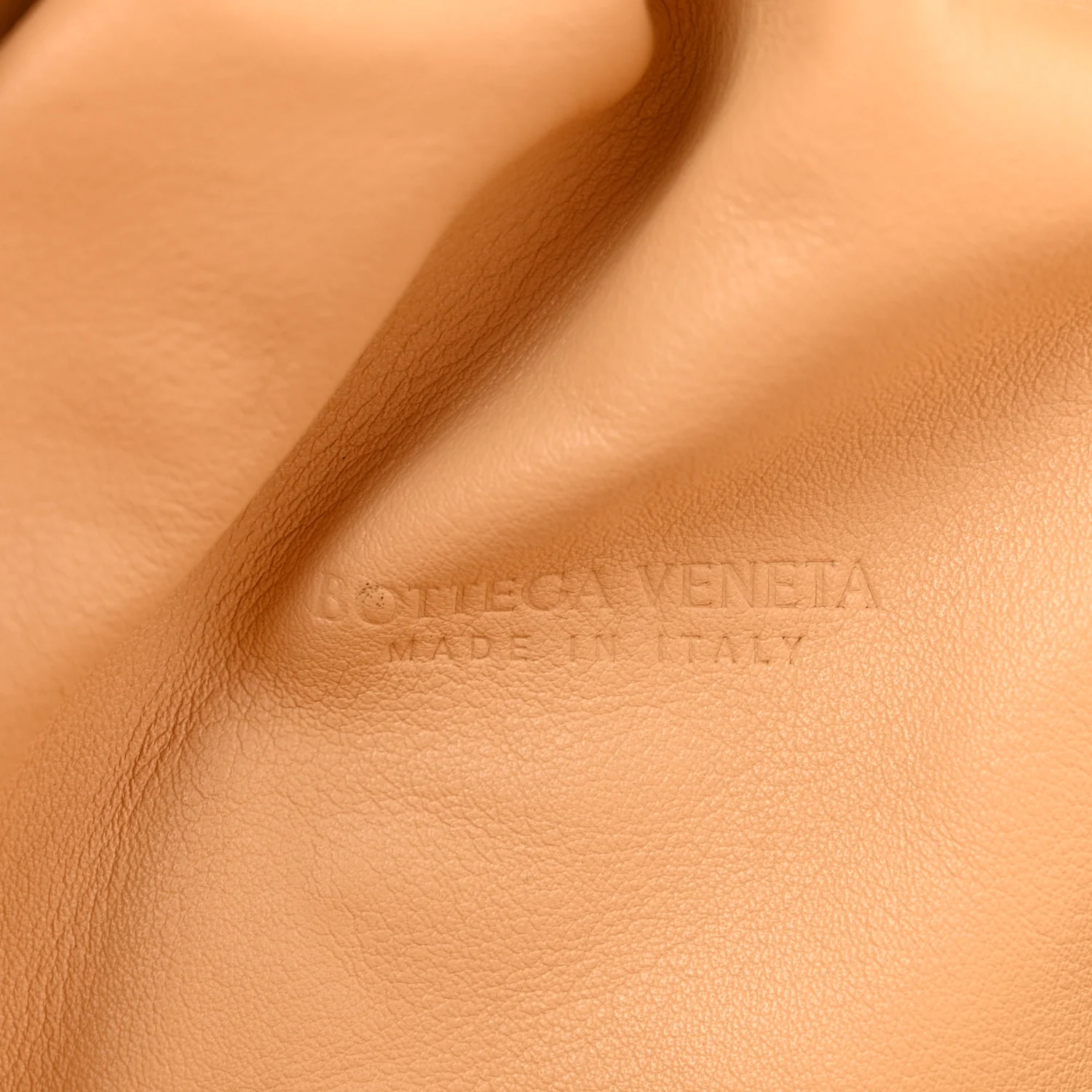 Smooth Butter Calf The Pouch Oversized Clutch Biscotto - Top Club
