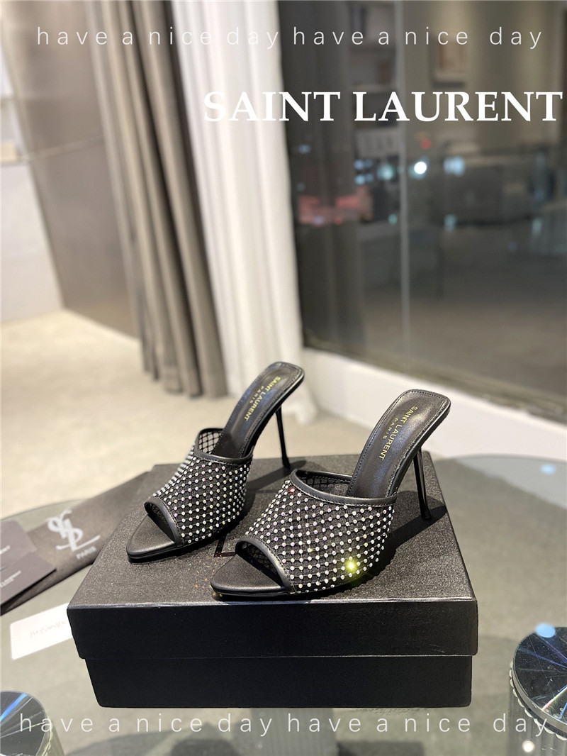 YSL high heel stiletto slippers - Sneaker Replica Workshop