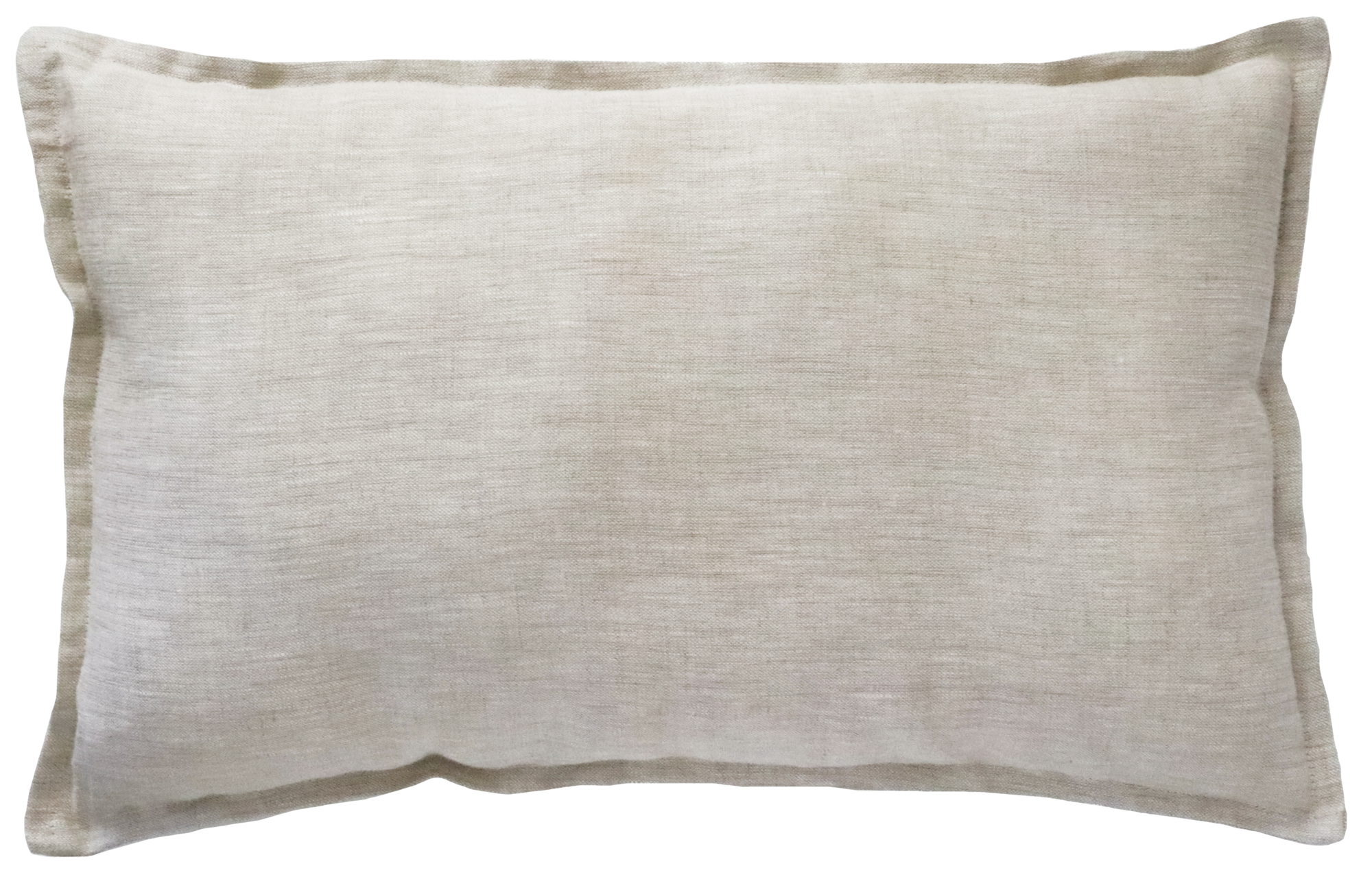 kussen grof linnen kiezel 58x37cm