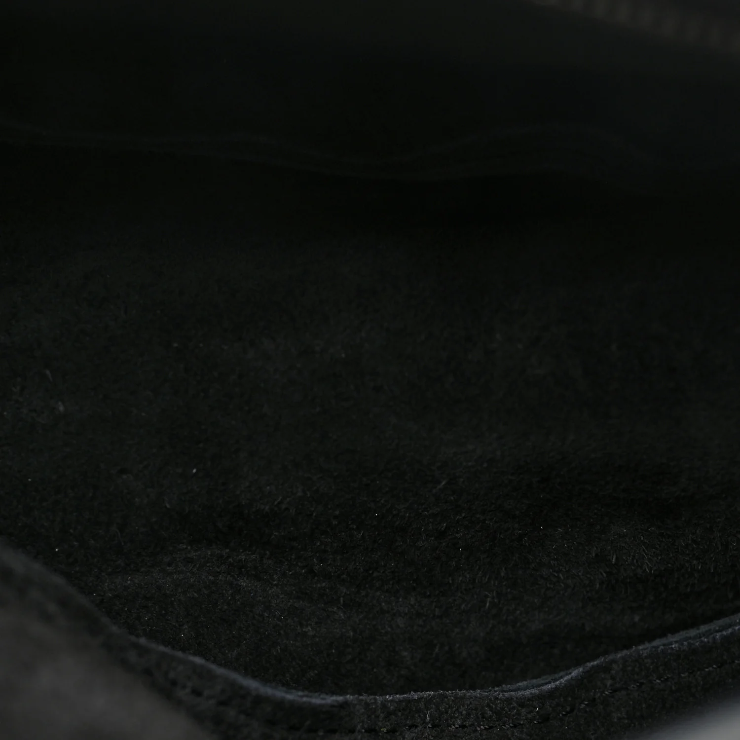 Grained Calfskin Small Slouchy Banana Bag Black - Top Club