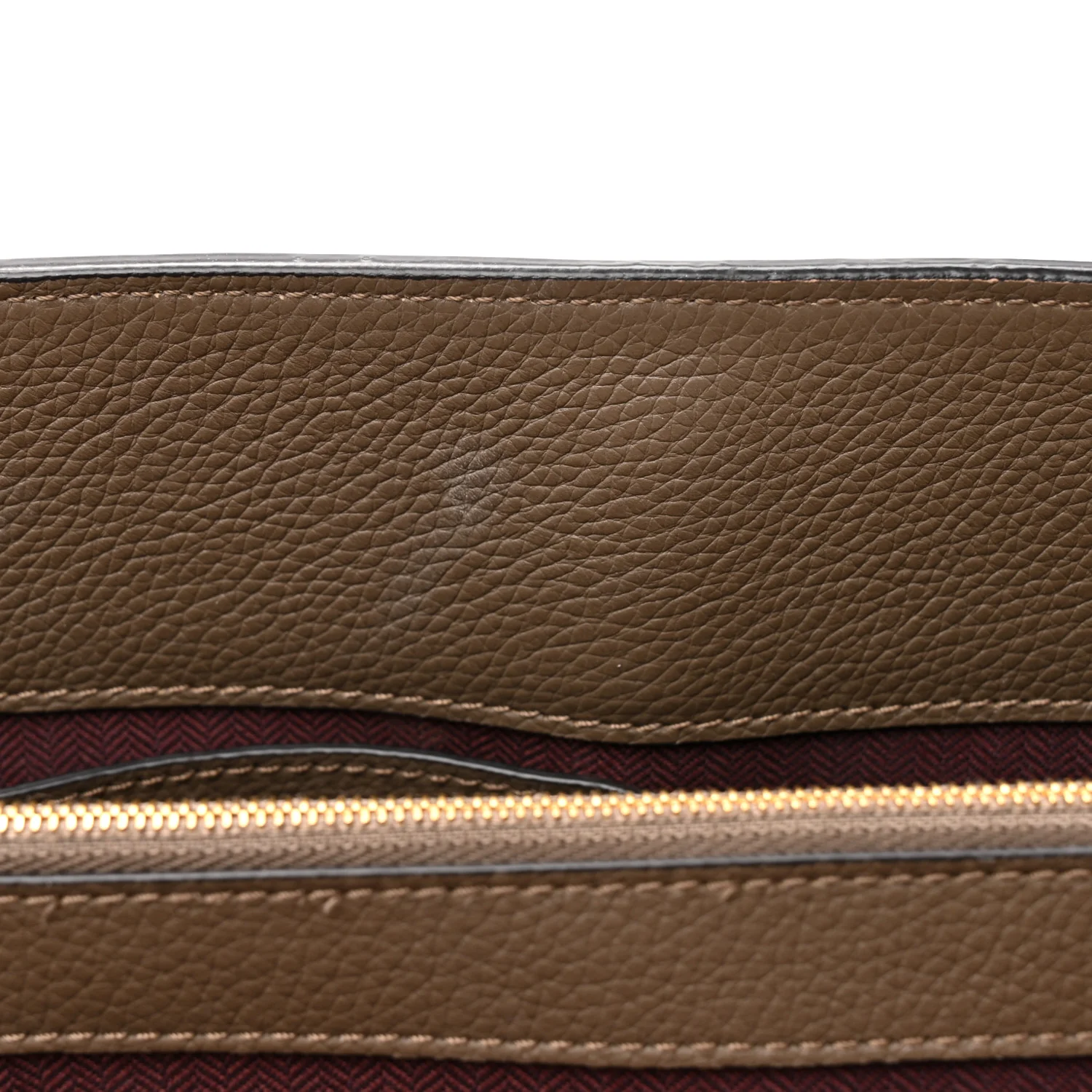 Small Classic Grain Calfskin Seaton Clay - Top Club