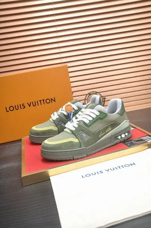 Unisex Louis Vuitton Sneakers With Neutral Tones For Everyday Style - Sneaker Replica Workshop
