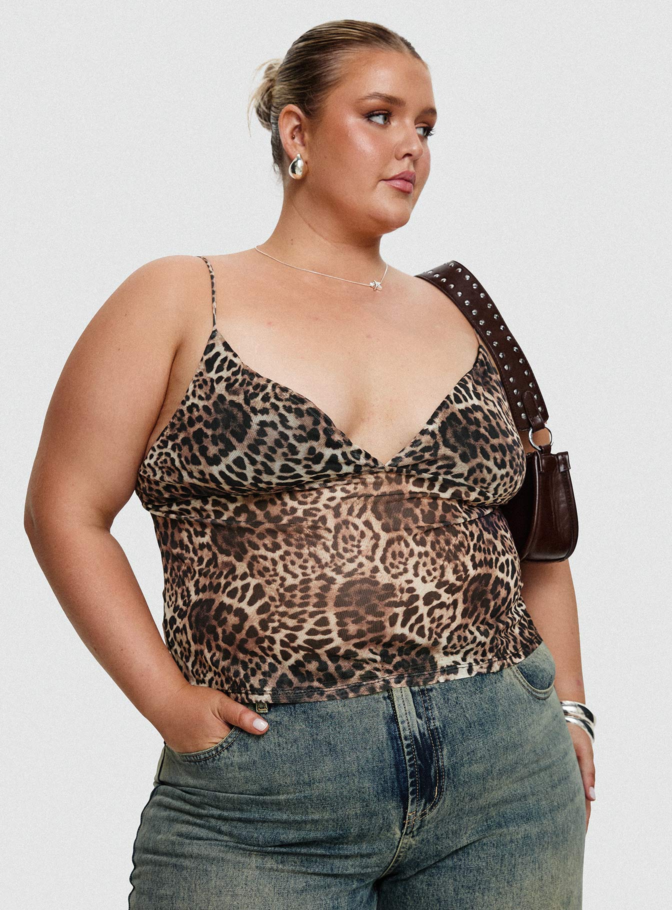 Fast Times Top Leopard Curve