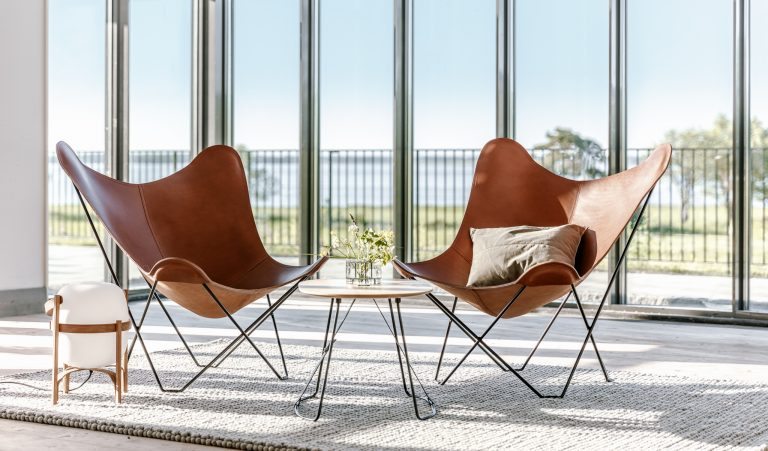 Cuero Design - Mariposa Chair pampas leer Mariposa Chair - montana