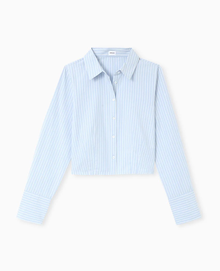 Pimkie Chemise courte et resserrée avec rayures