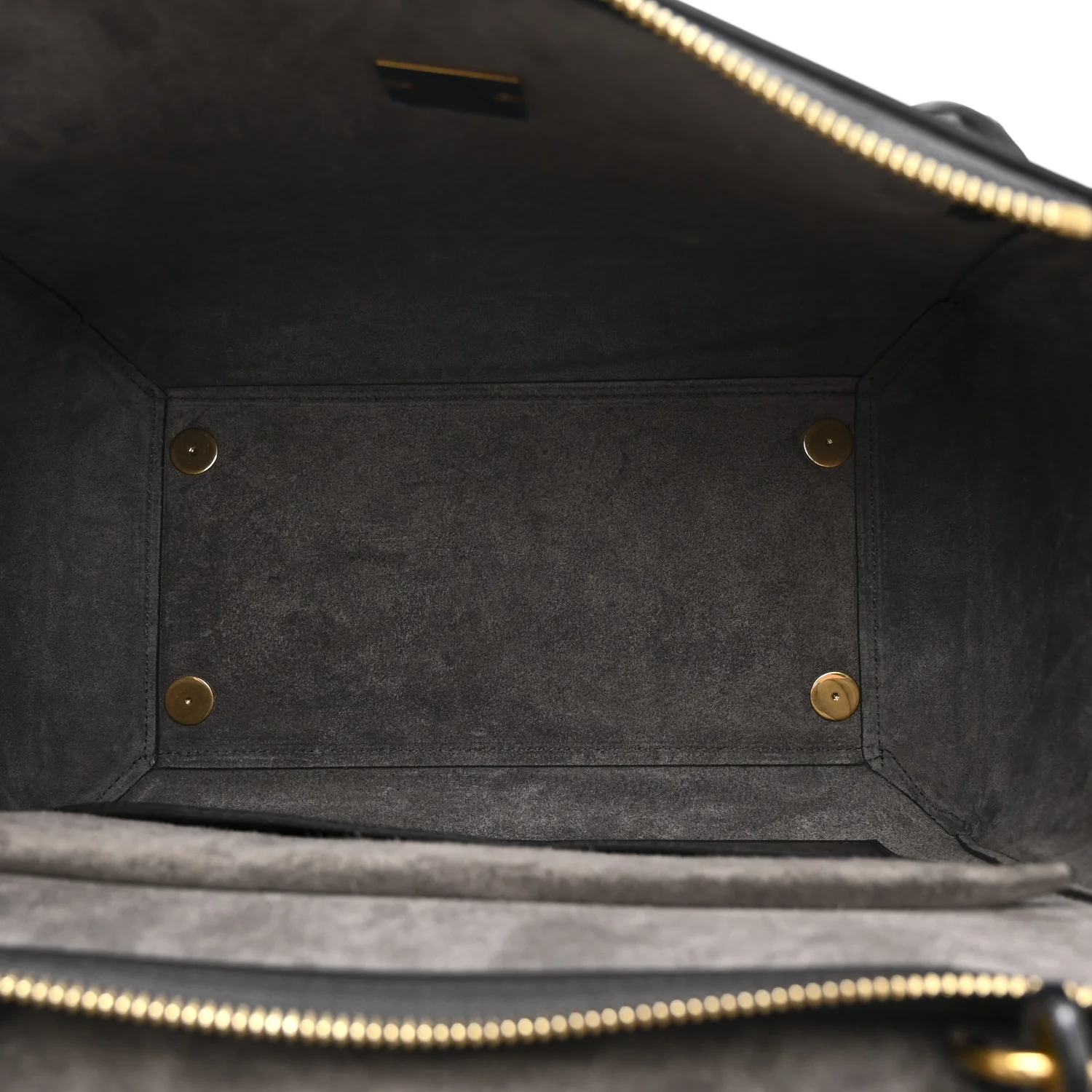 Smooth Calfskin Mini Belt Bag Grey - Top Club