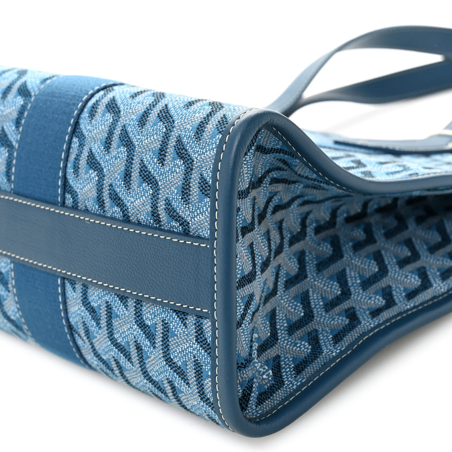 Goyardine Villette PM Tote Ocean Blue - Top Club