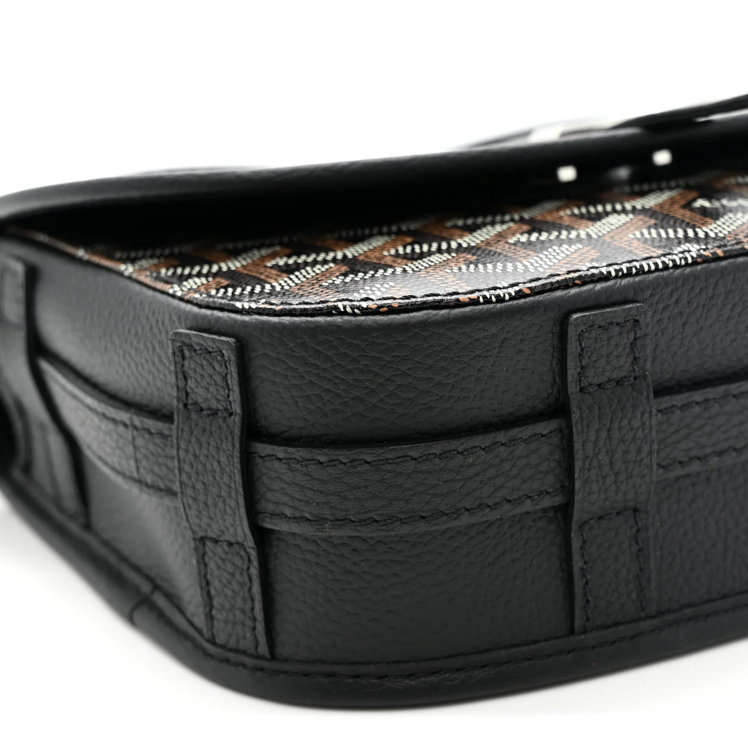 Goyardine Belvedere II PM Messenger Bag Black - Top Club