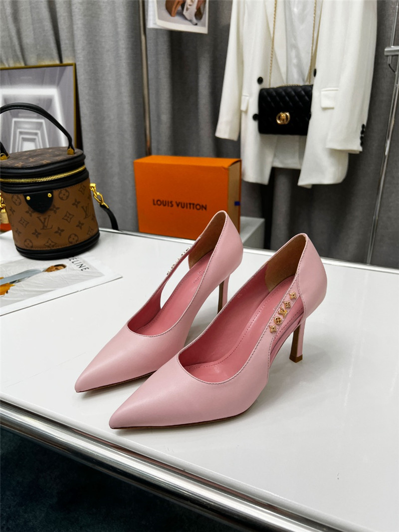 louis vuitton LV metal buckle high heels - Sneaker Replica Workshop