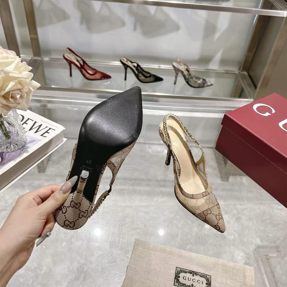 Gucci Signoria slingback pump - Top Club