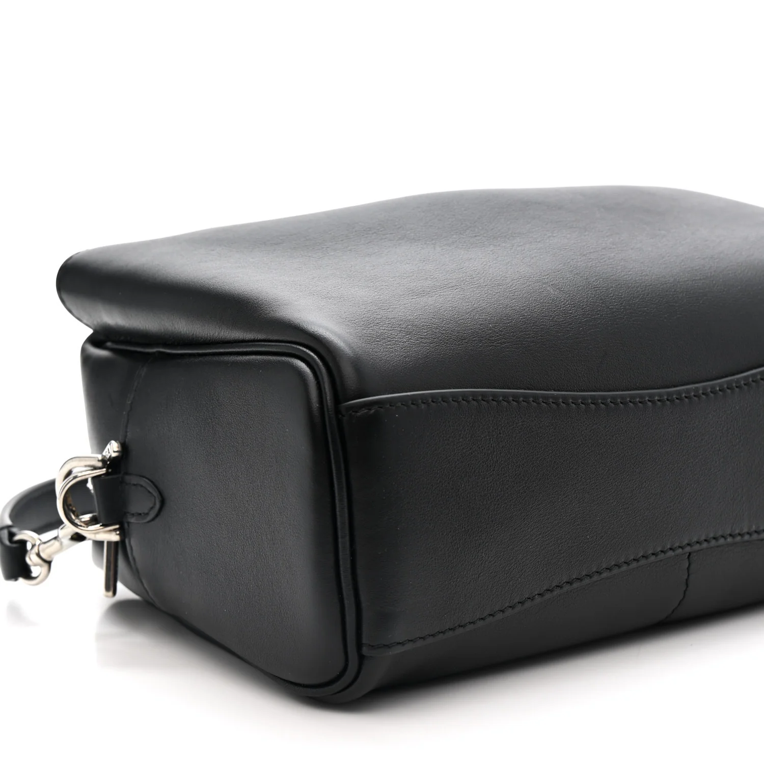 Smooth Calfskin Rodeo Camera Bag Black - Top Club