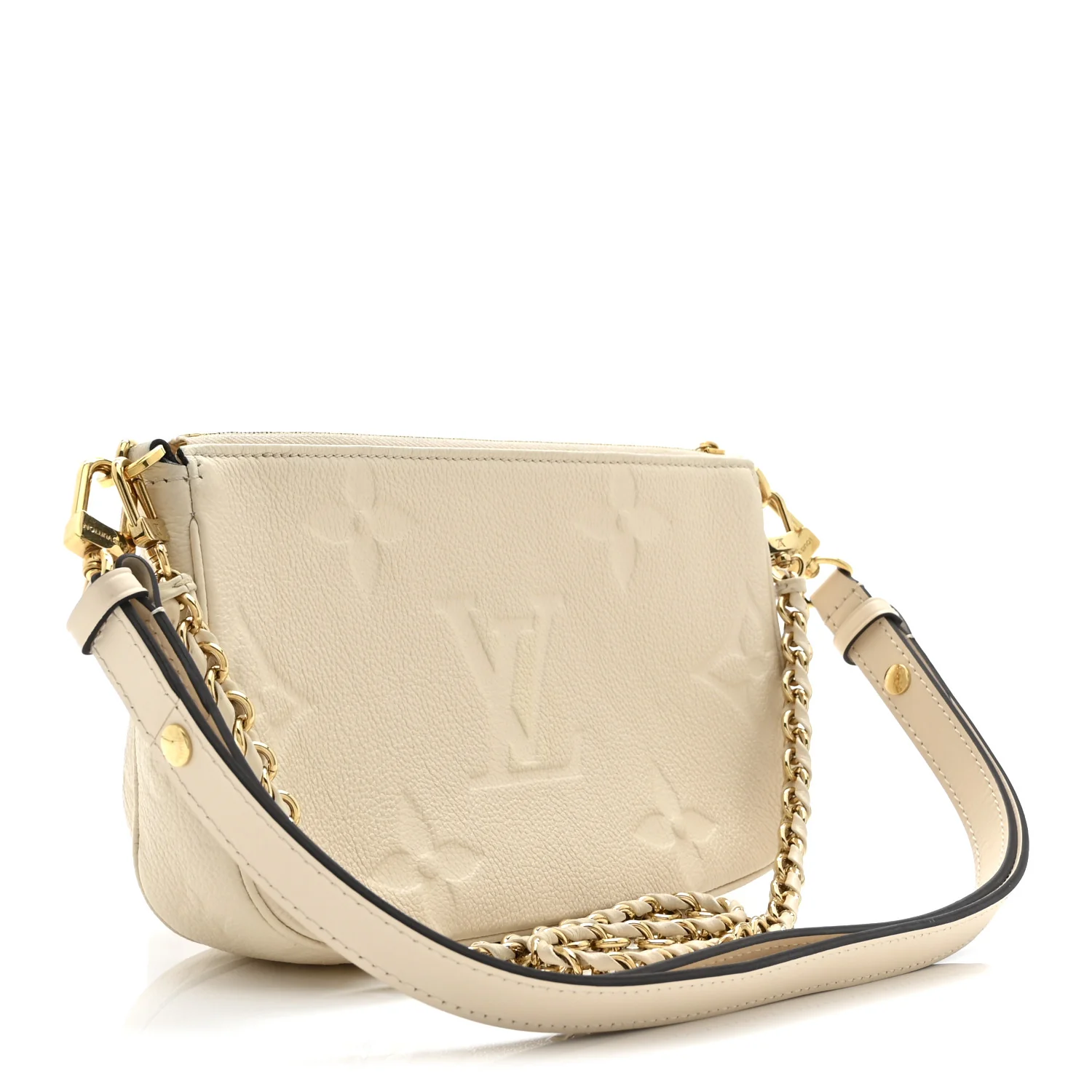 Empreinte Monogram Giant Multi Pochette Accessories Cream - Top Club