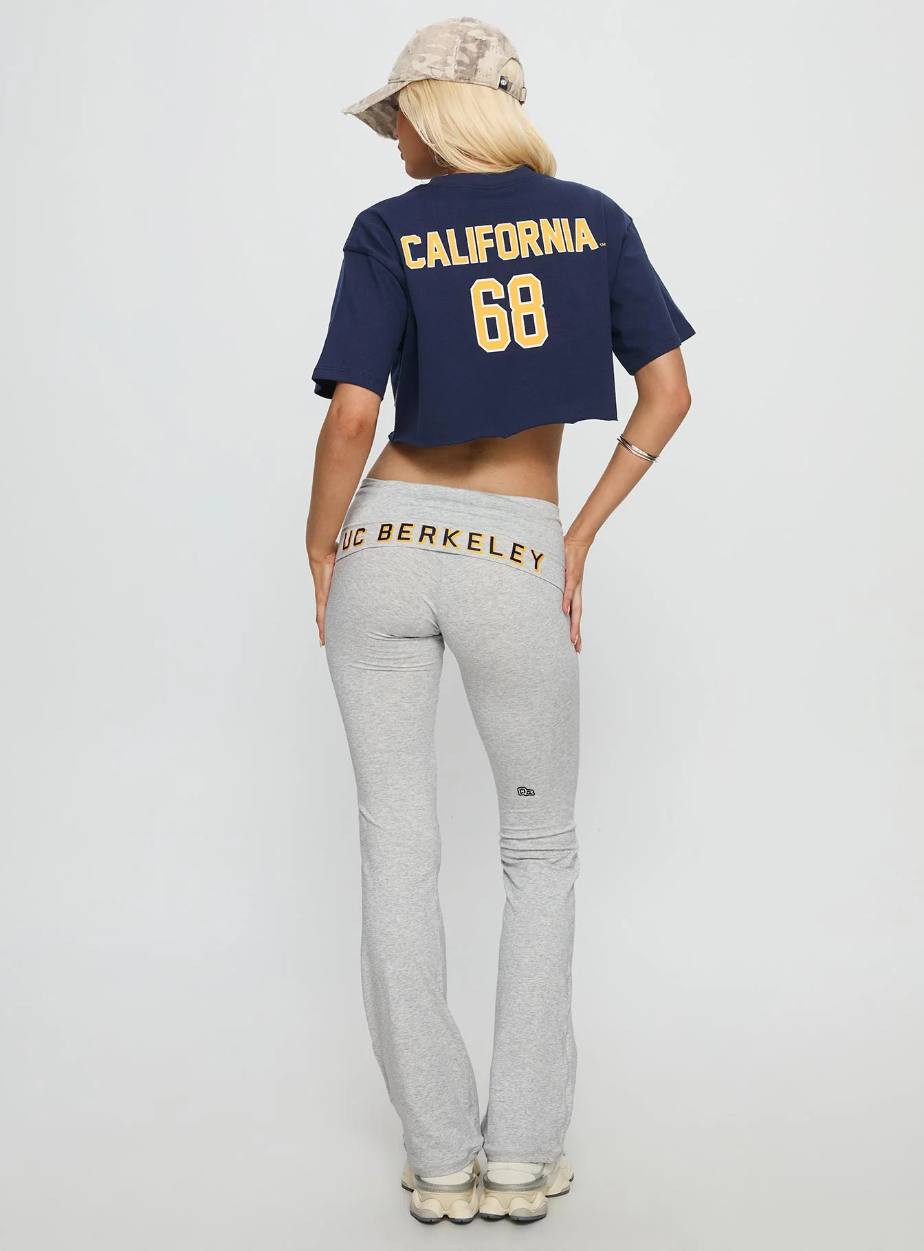 UC Berkeley Foldover Pants Grey