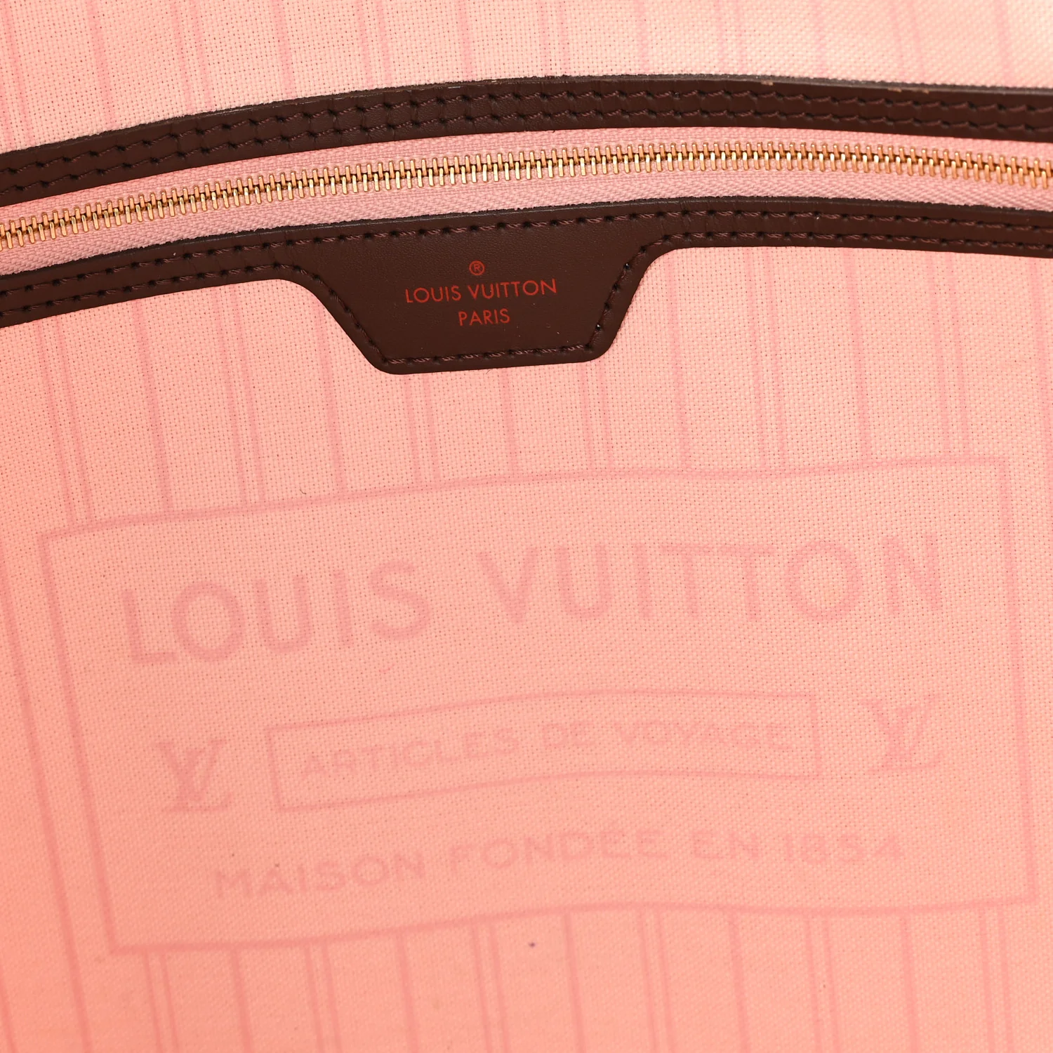 Damier Ebene Neo Neverfull MM Rose Ballerine - Top Club