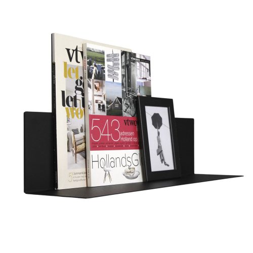 Wandplank magnetisch large zwart