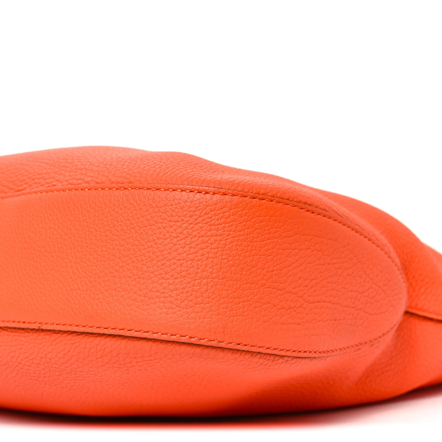 Soft Grained Calfskin Large Jackie Hobo Orange - Top Club