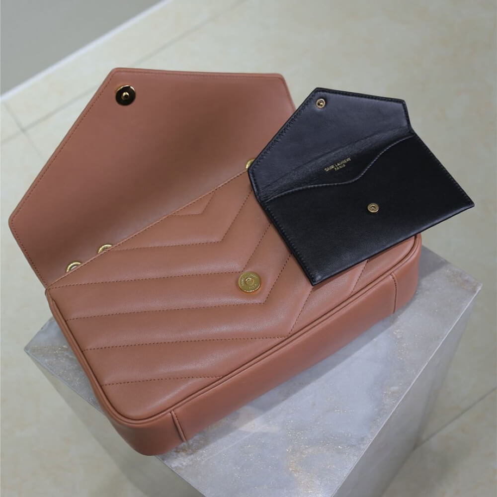 YSL LOULOU medium in MATELASSE lambskin - Top Club