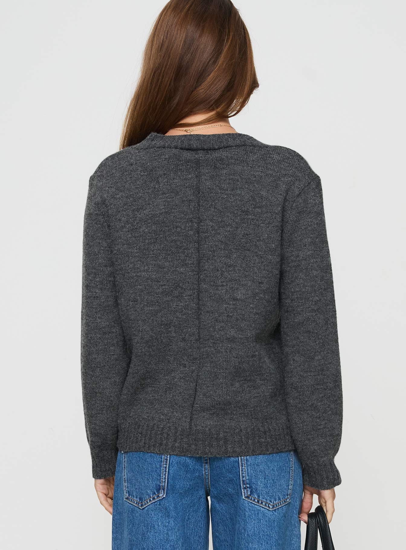Larkins Cardigan Grey