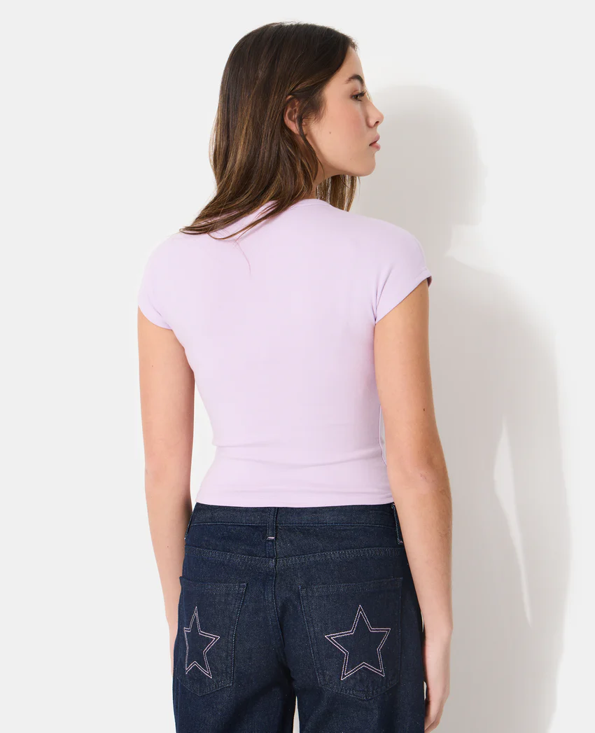 Pimkie T-shirt ajusté manches raccourcies