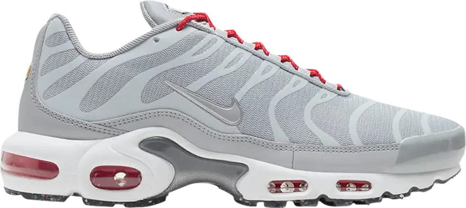 Air Max Plus  Light Smoke Grey Red  DD7112-001 - Sneaker Replica Workshop