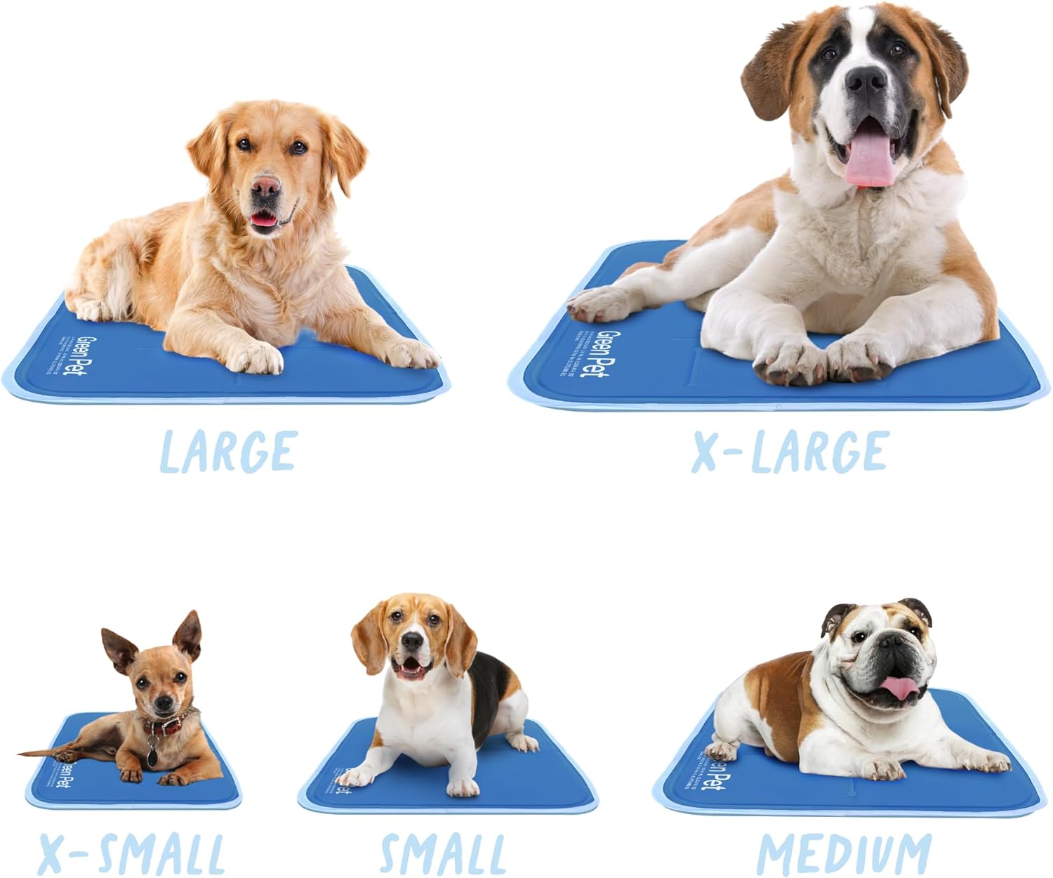 The Green Pet Shop Cool Pet Pad - Black