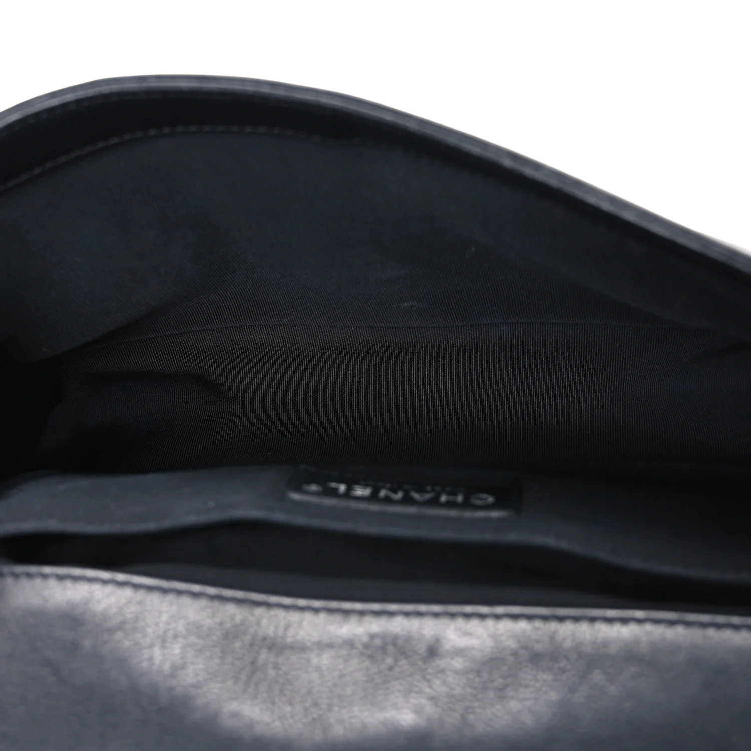 Lambskin Quilted Medium Boy Flap Black - Top Club