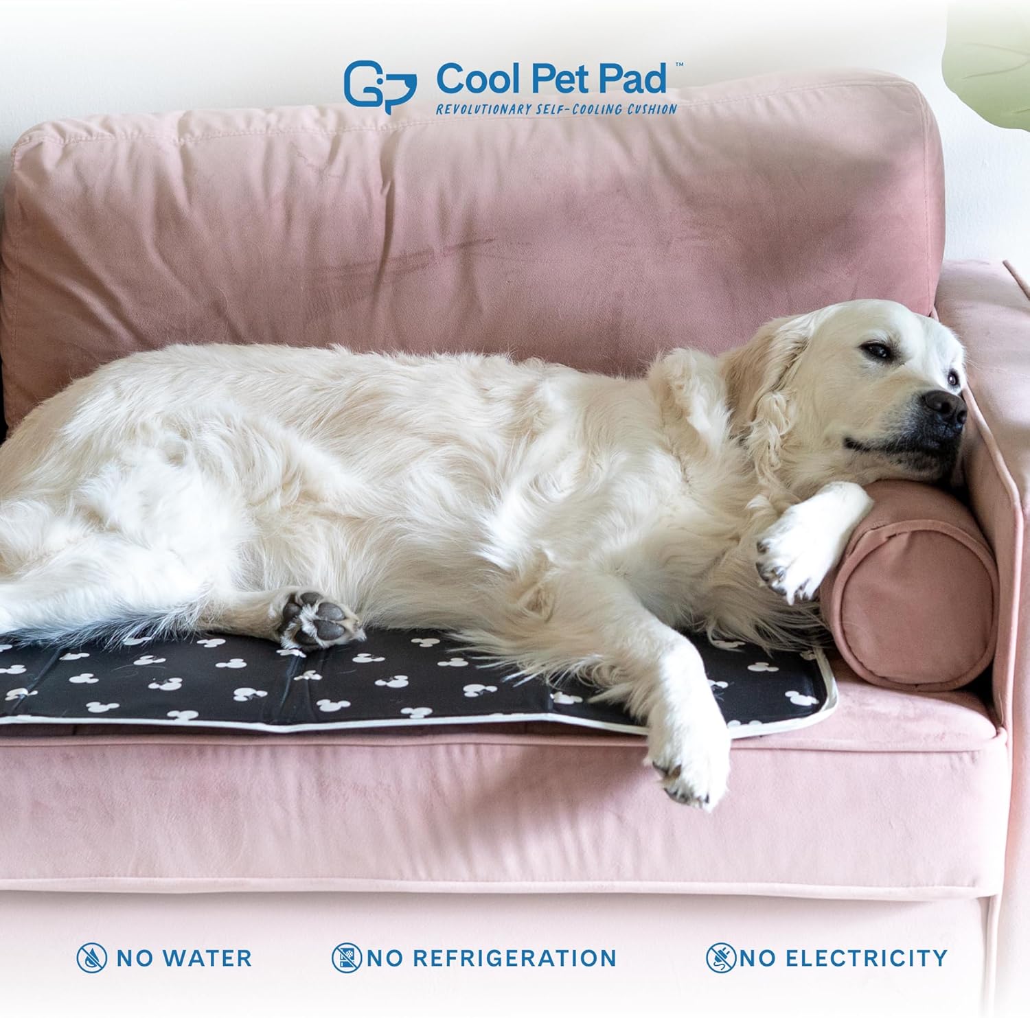 The Green Pet Shop Cool Pet Pad - Black