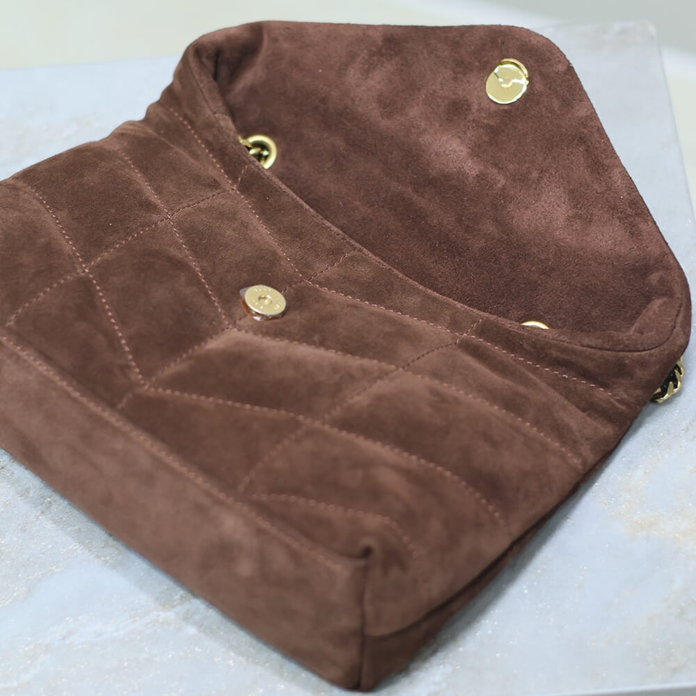 YSL Toy Puffer in suede - Top Club
