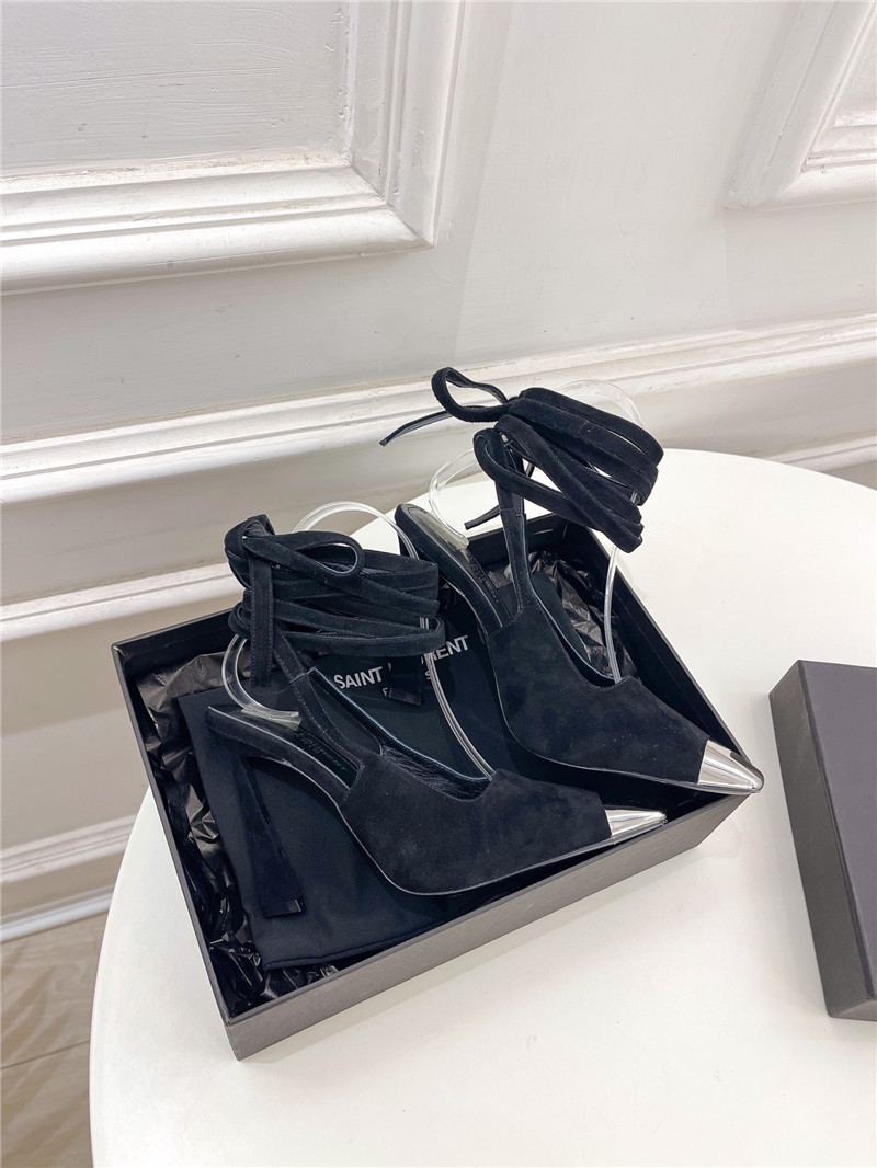 YSL spring and summer new high-heeled sandals - Sneaker Replica Workshop