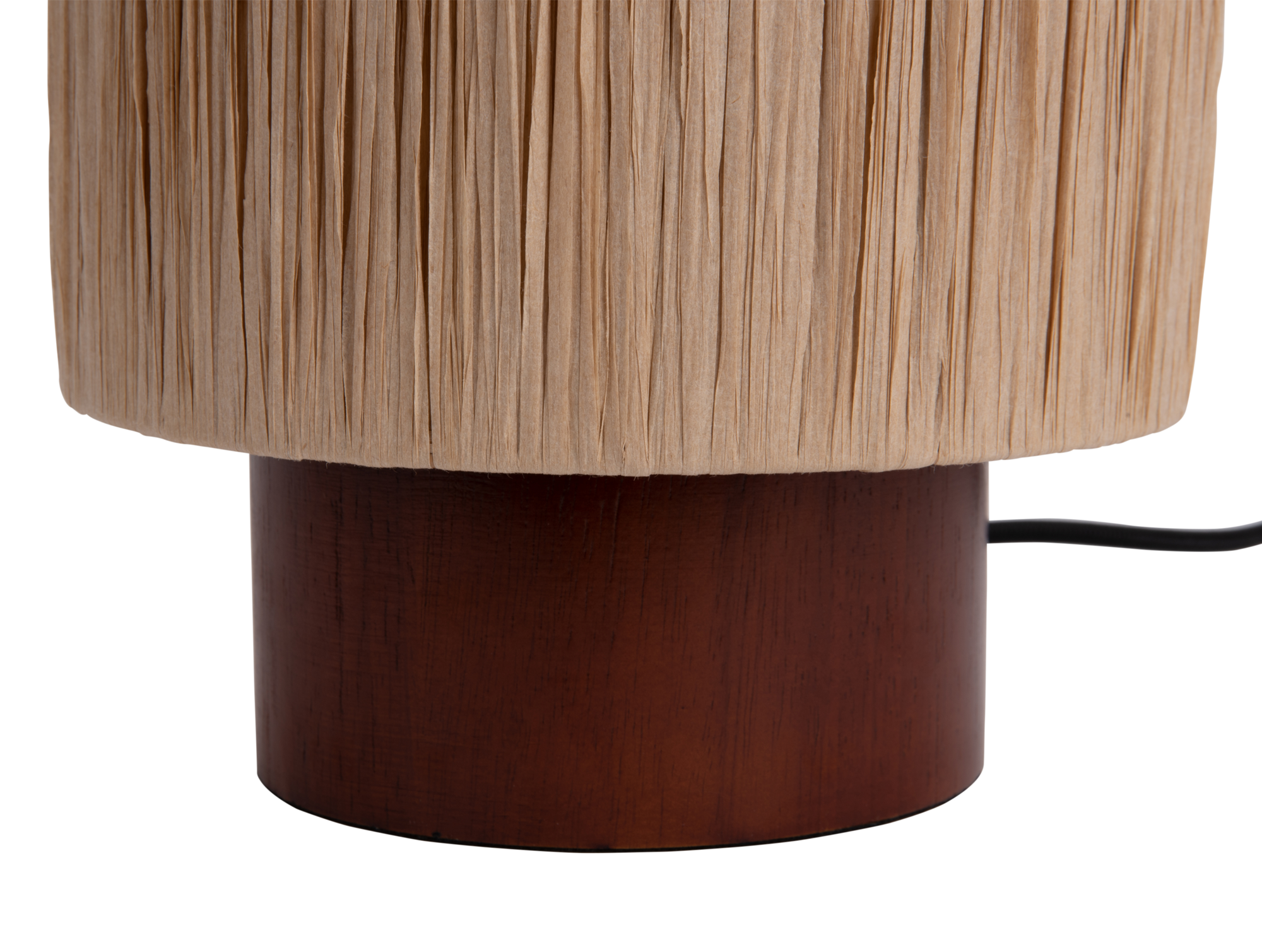 Table lamp Sheer Round natural