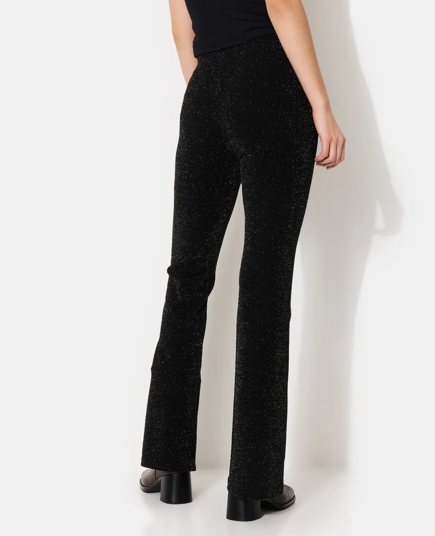 Pimkie Pantalon flare en maille avec fils lurex