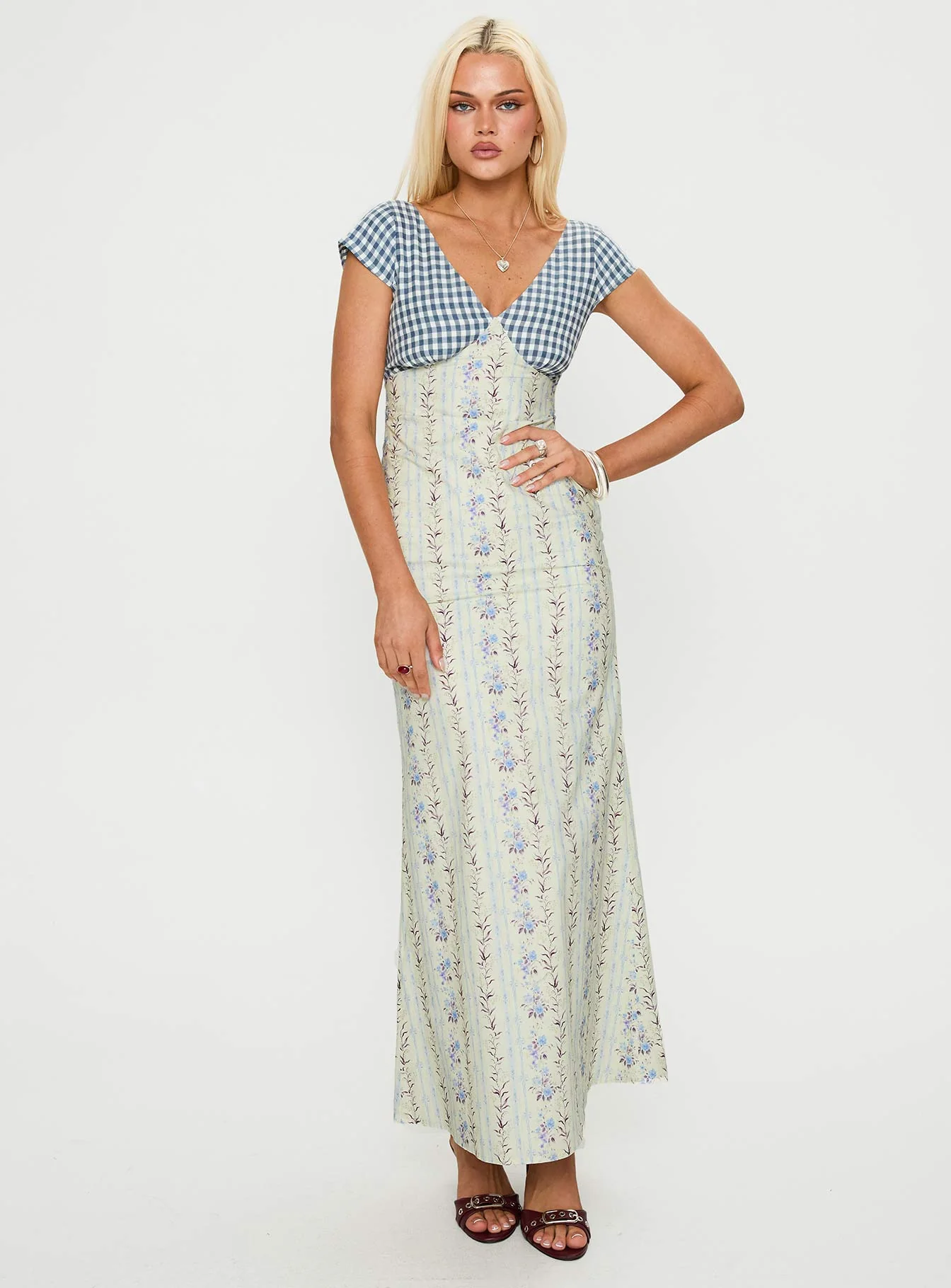Saije Maxi Dress Multi Floral