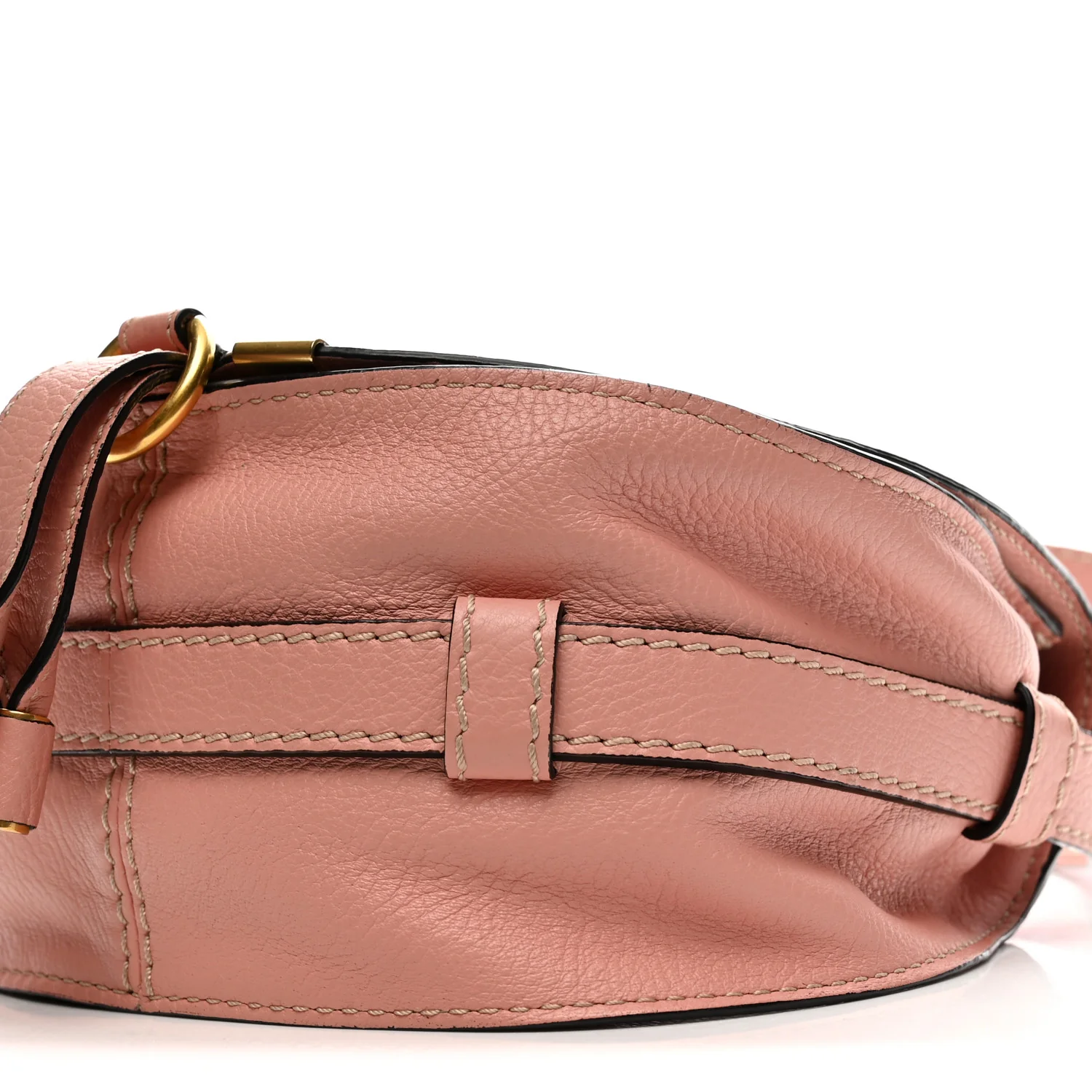 Calfskin Small Marcie Round Crossbody Bag Anemone - Top Club