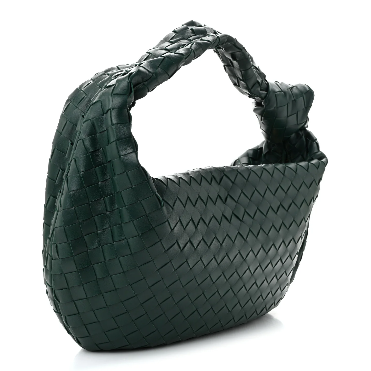 Nappa Intrecciato Small Jodie Hobo Raintree - Top Club