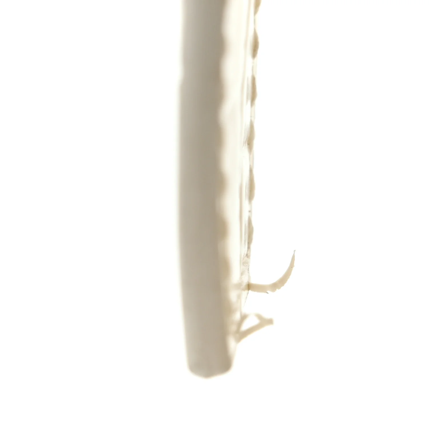Semi Shiny Calfskin Crocodile Embossed Neo Classic Silver Hardware Nano City Crossbody White - Top Club