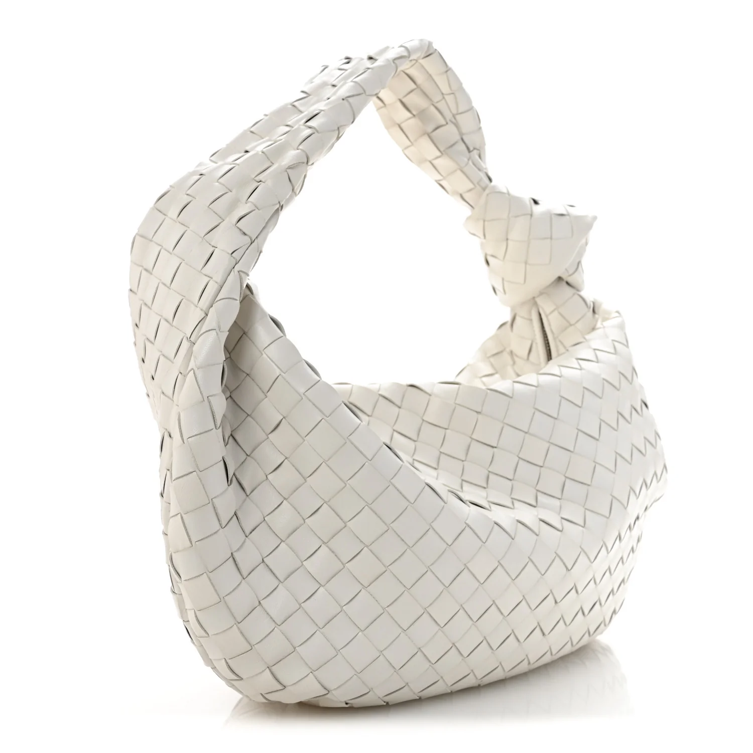 Nappa Intrecciato Small Jodie White - Top Club