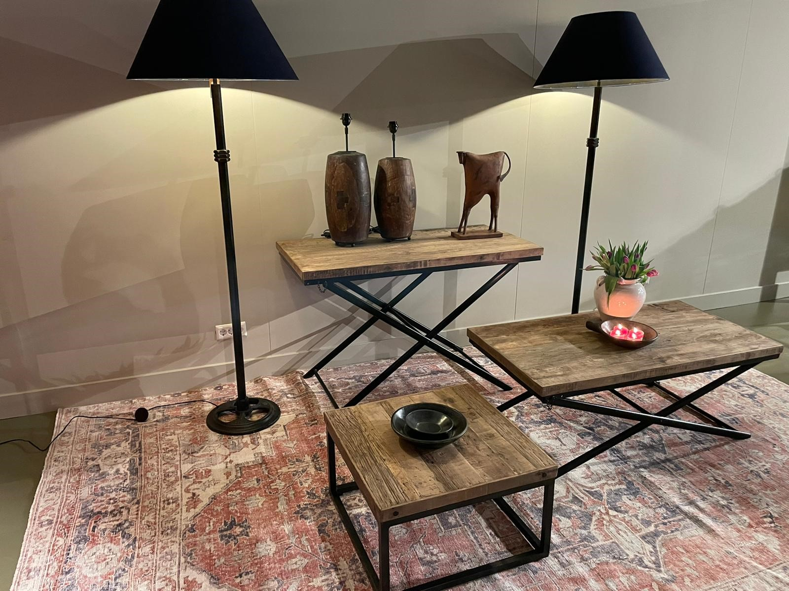 Lampvoet Solid Wood