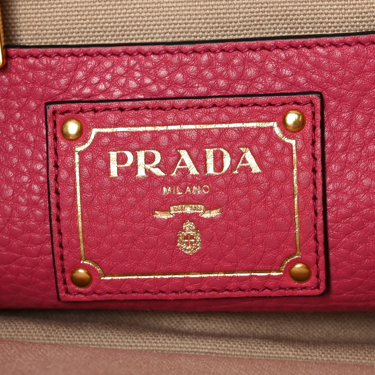 Vitello Daino Shopping Tote Peonia - Top Club