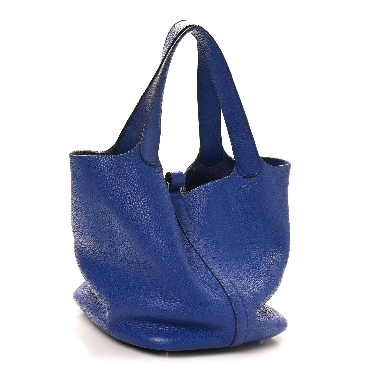 Taurillon Clemence Picotin Lock 22 MM Bleu Electrique - Top Club