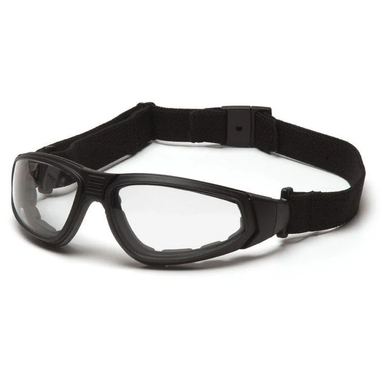Pyramex XSG Goggle Black Frame Clear Anti-Fog Lens - Alvarez Pro Painting LLC