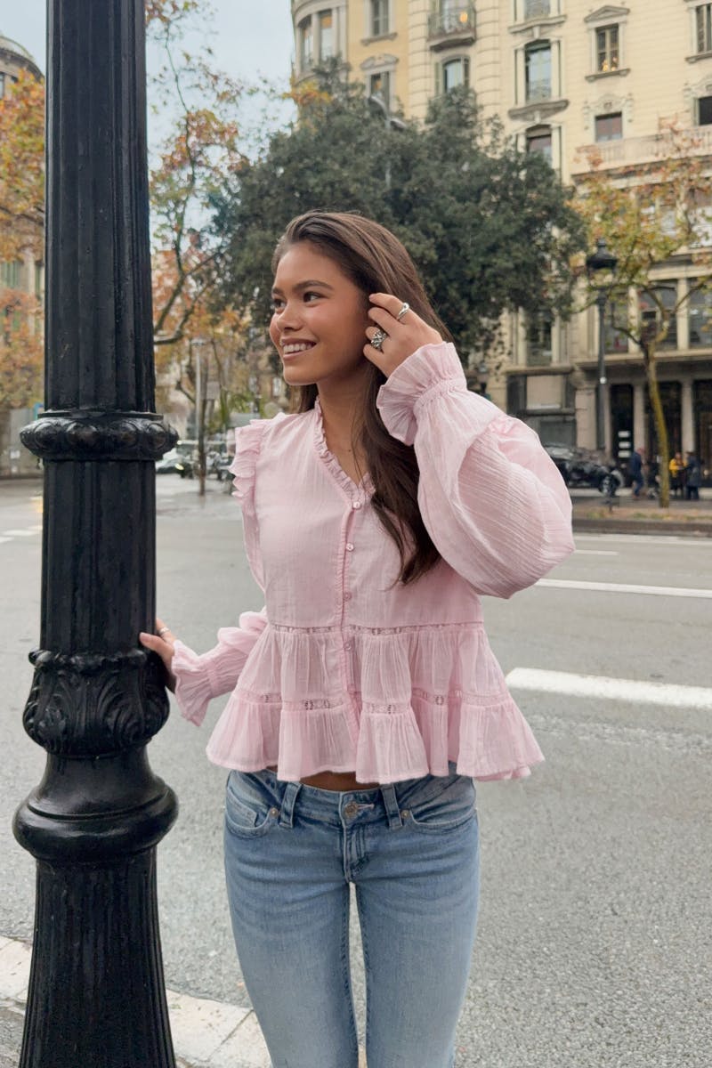 Gina Tricot y long sleeve blouse