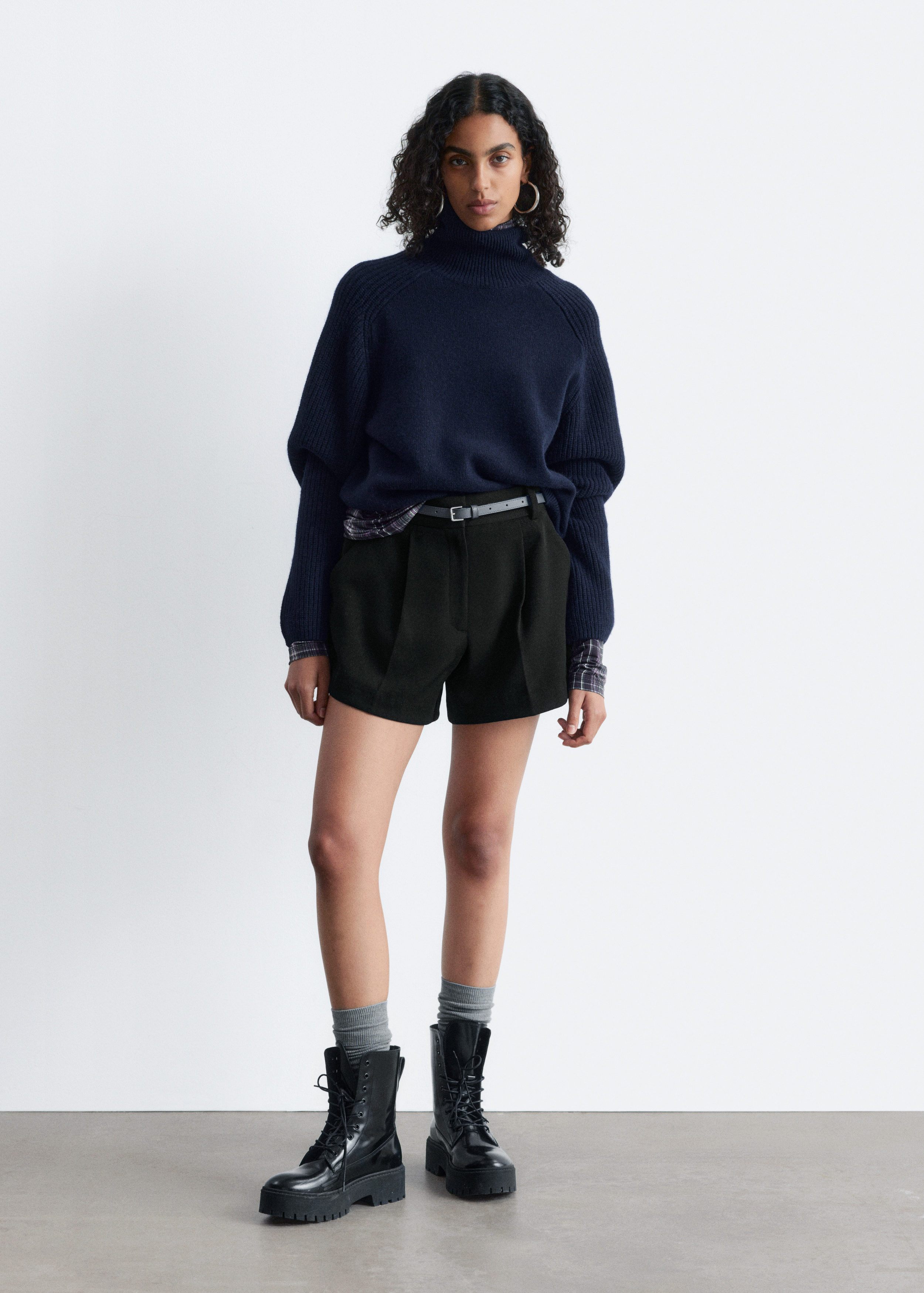 & Other Stories BOXY TURTLENECK JUMPER