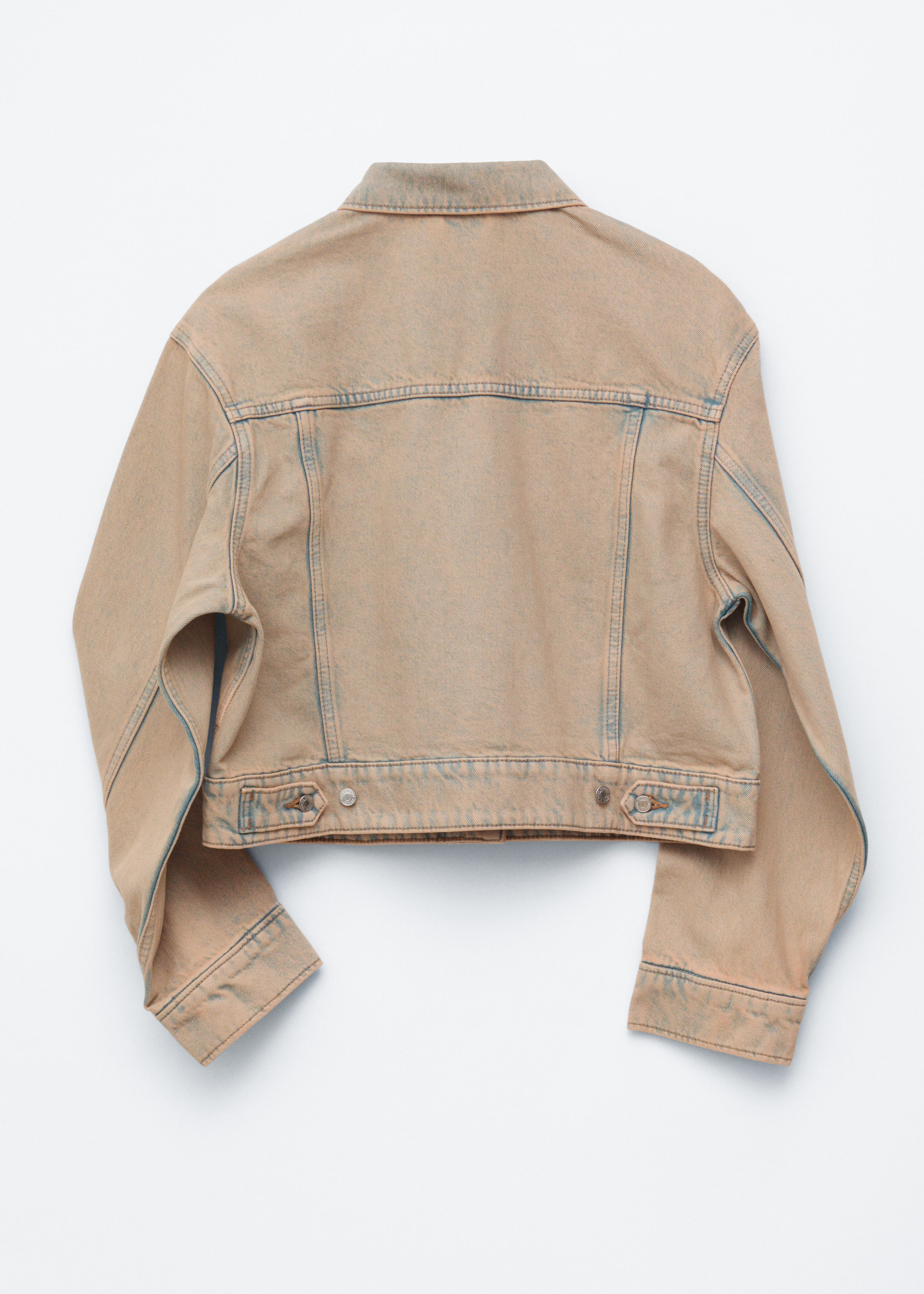 & Other Stories CROPPED OVERDYE DENIM JACKET