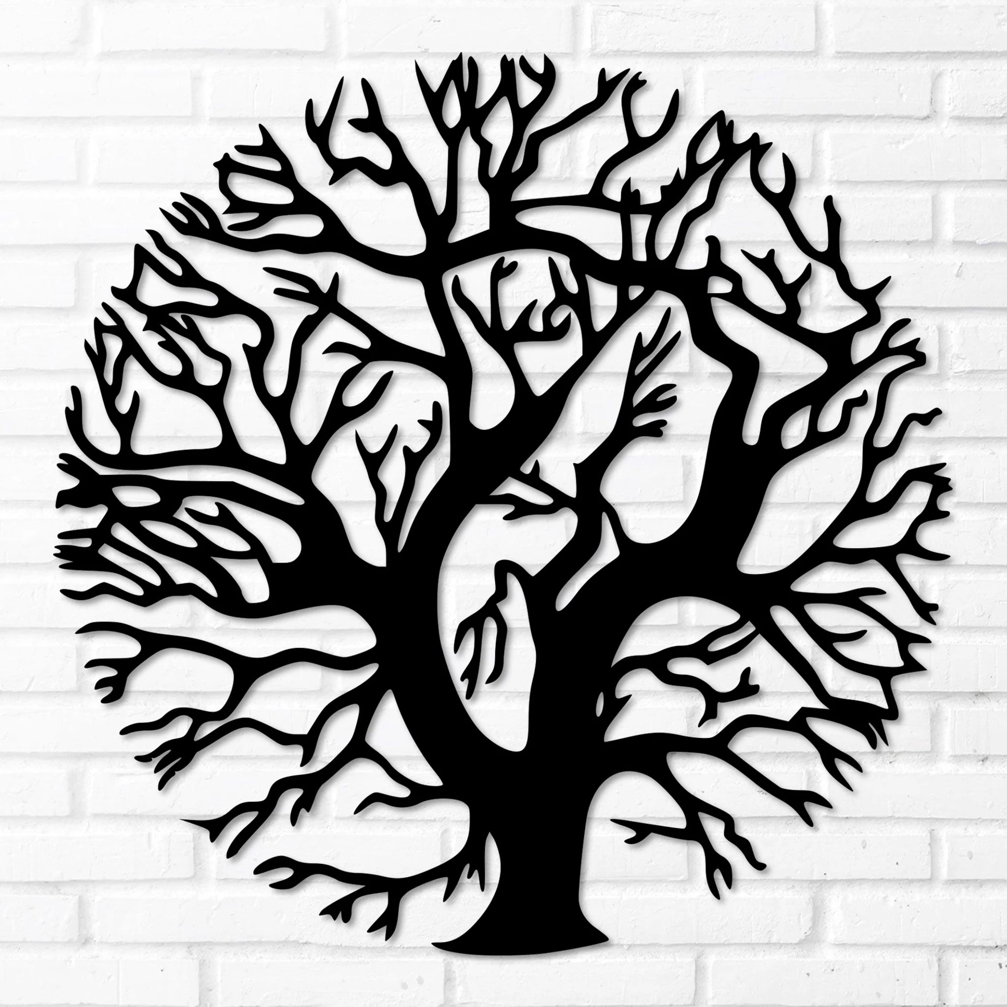 Round Tree Metal Wall Decor - Alvarez Pro Painting LLC