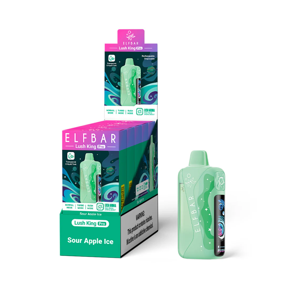 ELFBAR Lush King Pro Rechargeable Disposable Vape (All Flavours)