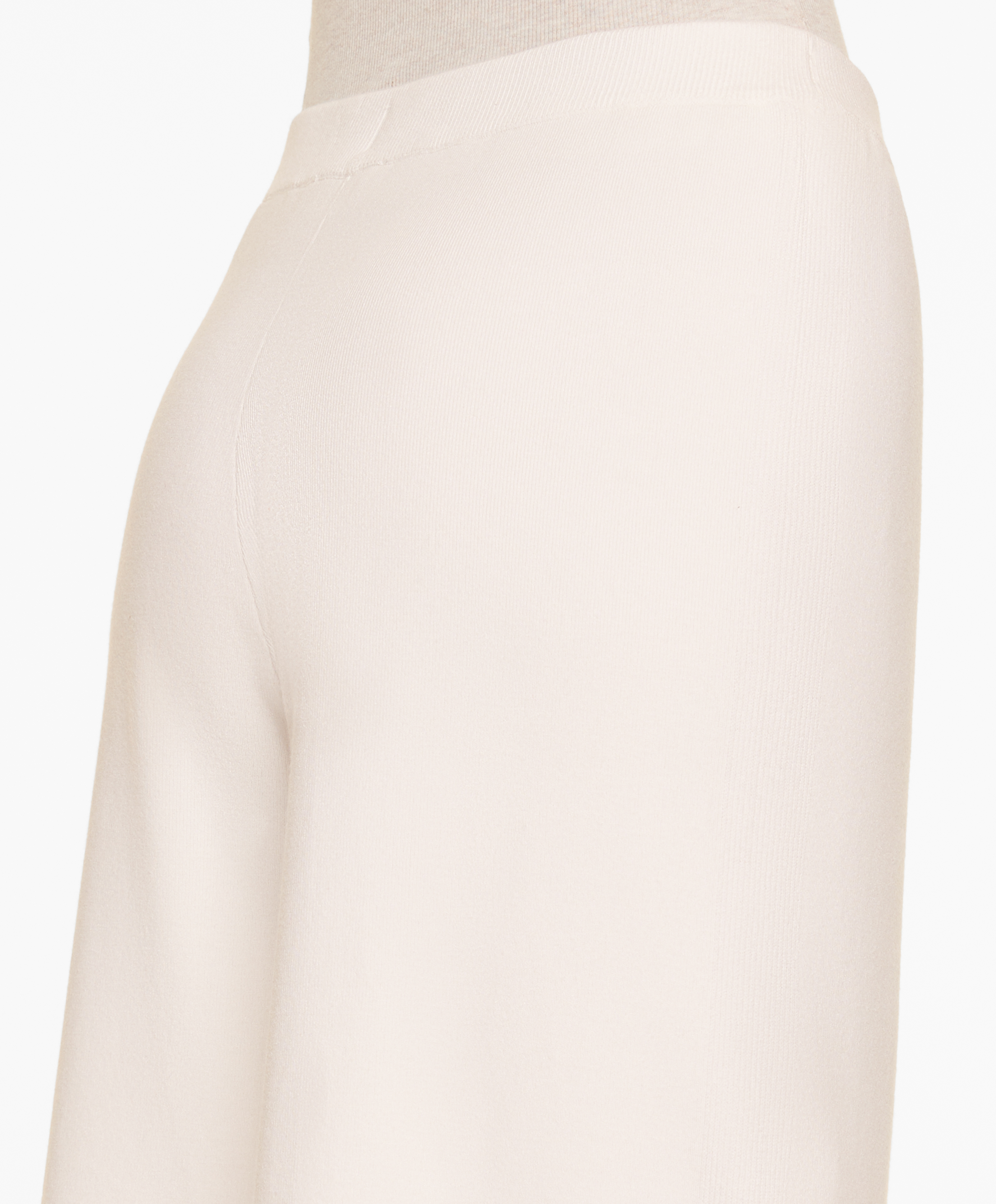 OYSHO Straight fit knit trousers